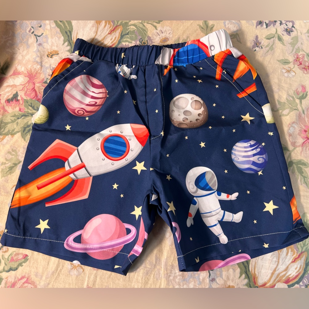 Space Adventure Kids Shorts
